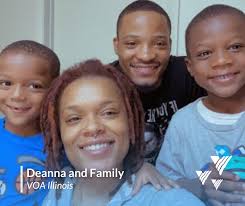 At VOA, we believe that family is central to what we do. ❤️ Deanna was  about to step away from work to prepare for a new baby, when her family  faced housing
