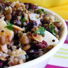 Cranberry Lentil And Quinoa Salad Recipe Lentils And Quinoa Lentil Salad Quinoa Salad Recipes