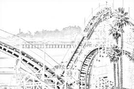 It is boardwalk pictures, inc.'s policy not to accept unsolicited materials. Santa Cruz Beach Boardwalk Coloring Pages