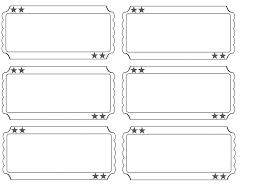 Browse and download hd movie tickets png images with transparent background for free. Free Printable Carnival Ticket Templates Printable Tickets Ticket Template Free Raffle Ticket Template Printable