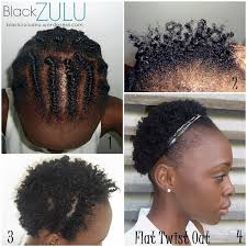 From big chops to finger waves, there are tons of options for every texture. Flat Twist Out Page Black Zulu