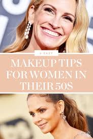 6 Easy Makeup Tips For Women In Their 50s Simple Makeup Makeup Tips Makeup For Older Women