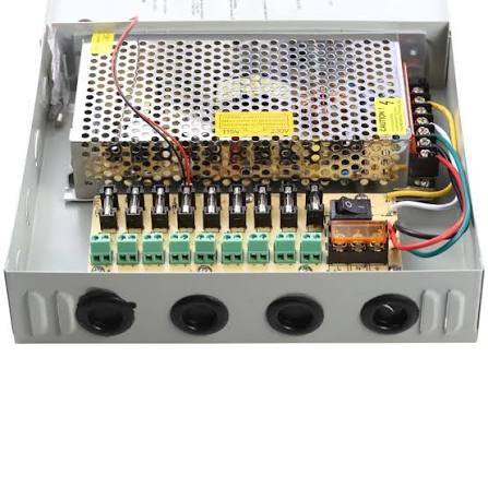 Generic 12V 10A CCTV PSU Multi-output PSU