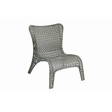 Tucker Bend Gray Woven Seat 65 Patio Lounge Chairs Wicker Dining Chairs Patio Dining Chairs