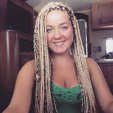 Blonde Box Braids White Girl Braids African Braids Hairstyles Blonde Box Braids