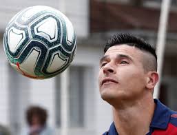 Argentinian Defender Facundo Roncaglia Poses Photographers Editorial Stock  Photo