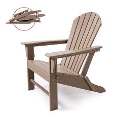 Beach patio furniture weather resistant plywood. Amazon Com Asteroutdoor Folding Adirondack Chair With Easy Maintenance Weather Resistant Classic Outdoor Lounge Plastic Furniture For Patio Deck Garden Backyard Beach Pool And Fire Pit Seating Tan Everything Else