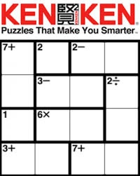 They are also called calcudoku, mathdoku, and web kendoku. Can You Kenken Wos Library Media Center