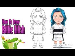 Fine art print as low as $9.97. How To Draw Billie Eilish Myhobbyclass Com Learn Drawing Painting And Have Fun With Art And Craft