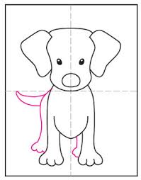 See more ideas about labrador, black labrador, cartoon. How To Draw A Labrador Dog Art Projects For Kids