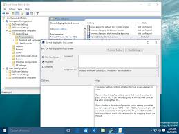 How To Disable The Lock Screen In Windows 10 Is the above gpo setting just for. disable the lock screen in windows 10