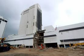 Where the former president's presence used to be huge. Trump Plaza Atlantic City Demolition Underway But Process Slow