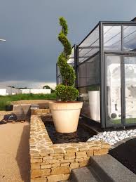 Pot De Jardin Toscane En Ciment Blanc Pot Jardin Decoration Exterieur Beton Prefabrique