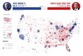 Election Maps Visualizing 2020 U S Presidential Electoral Vote Results