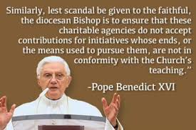 Pictures - Quotes from Benedict XVI&#39;s Motu Proprio on Charitable ... via Relatably.com
