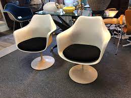 Add some flair to your dining room with classics designs like the wishbone dining chair, ch36 chair, dsw chair, and many more. Eero Saarinen Tulip Chair At Mid Century Plus In Sarasota Florida