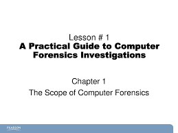 Everyday low prices and free delivery on eligible orders. Lesson 1 A Practical Guide To Computer Forensics Investigations Ppt Download
