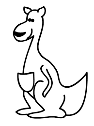 Ausmalbild Tiere Kanguru Zum Ausmalen Kostenlos Ausdrucken Ausmalbilder Ausmalen Kostenlose Ausmalbilder