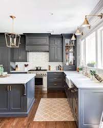 See more ideas about retro kitchen, vintage house, vintage kitchen. Top 50 Best Grey Kitchen Ideas Refined Interior Designs