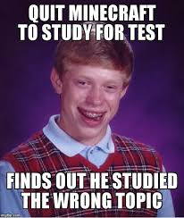 Bad Luck Brian Meme