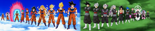Dragon ball gt goku transformations. Dragon Ball Super Goku And Black Transformations By Davidbksandrade On Deviantart