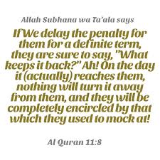 Run To The Rescue With Love And Peace Will Follow Meaning In Hindi Punishment Delayed Islam Quran Islam Hadith Quran
