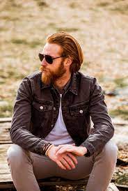 Trend On Trial 60 S Inspired Easy Rider From New Look Men Gwilym C Pugh Long Hair Styles Men Hair Tattoo Man Hair And Beard Styles