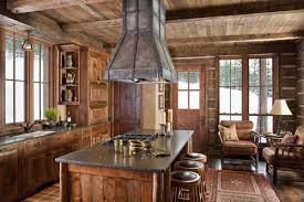 Ok, seriously, you'll need to eat and we're assuming that you won't exactly be next door to a major grocery store! 53 Sensationally Rustic Kitchens In Mountain Homes