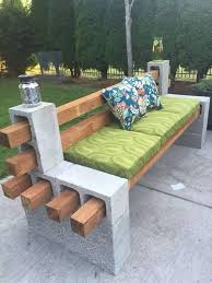Back Yard Brick Made Sofa Diy Patio Diy Patio Furniture Backyard Projects