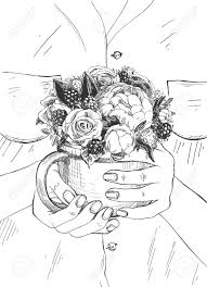 Maybe you would like to learn more about one of these? Vector Illustration Of Woman Hands Holding A Vase Of A Jug Full Of Beautiful Fresh Spring