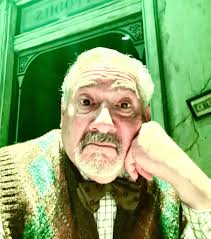 Matthew Meyer playing Seymour in the musical production of Little Shop of  Horrors in 1991.