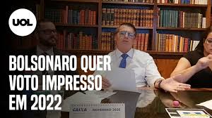 O voto eletrônico foi instituído no brasil em 1997, portanto há mais de vinte anos. Bolsonaro Volta A Defender Voto Impresso Em 2022 Sistema Eleitoral Confiavel 05 11 2020 Uol Noticias