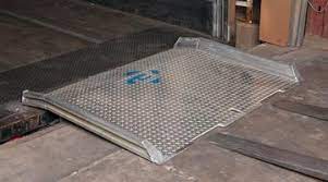 Welded aluminum legs for osha compliance. Loading Dock Equipment Aluminum Dock Boards
