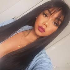 View this post on instagram. Human Hair Wig With Fringe With Baby Hair Virgin Brazilian Cheap Full Wig With Bangs Glueless Brazilian Lace Wigs Fringe For Black Women From Qdshw 38 3 Dhgate Com