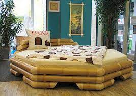 Bamboo Round Bed Idea Bamboo Bedding Bamboo Furniture Bamboo Decor