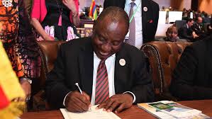 By far the most impressive south african i ever met in a decade of. Ramaphosa Signs Minimum Wage Bill Into Law