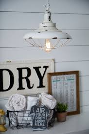 Industrial Meets Classic Vintage Style In This White Metal Pendant Lamp Fit Industrial Farmhouse Decor Kitchen Island Lighting Pendant Kitchen Island Lighting