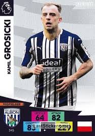 Du är på spelarprofilen för kamil grosicki, west brom. Card 345 Kamil Grosicki Panini English Premier League 2020 2021 Adrenalyn Xl Laststicker Com
