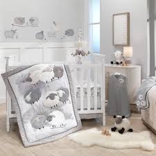 Buying a baby crib can be tricky when there's so many different brands to choose from. Lambs Ivy Sleepy Sheep 5 Piece Gray White Watercolor Baby Crib Bedding Set On Sale Overstock 30714458