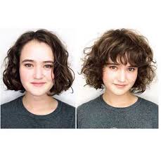 With the body losing water and fat, the curls may gradually become harder, or the curls on the hair's ends may deform over time. Curly Bob Hairstyles For Chic Women Short Haircut Com