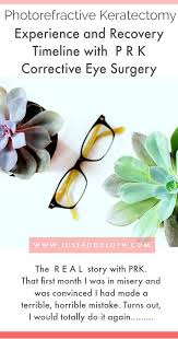 Eye pain after cataract surgery. Experience And Recovery Timeline With Prk Photorefractive Keratectomy Prk Eye Surgery Eye Surgery C Section Recovery