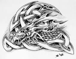 Heart tattoo design by fluffys inu watch traditional art body art. Norse Celtic Dragon Design Novocom Top