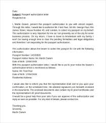 Recommendation letter my personal example to apply one. Free 8 Sample Passport Authorization Letter Templates In Pdf Ms Word