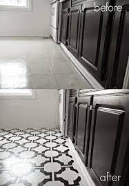 Maybe you would like to learn more about one of these? High Heels And Training Wheels Diy Floors Vinyl To Tile For Only 50 Painted Vinyl Floors Vinyl Flooring Painting Laminate Floors