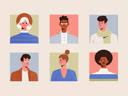 Learn how to draw a face in adobe illustrator. Flat Character Designs Themes Templates And Downloadable Graphic Elements On Dribbble