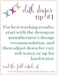 Choosing A Cloth Diaper Detergent