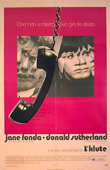 Klute Original 1971 U.S. One Sheet Movie Poster - Posteritati Movie Poster  Gallery