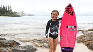 She is the youngest professional skateboarder in the world, a. The Eight Year Old Japanese Pro Skater On The Gold Coast To Watch The Roxy Pro