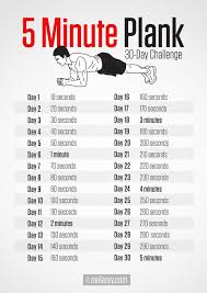 Neila Reys 30 Day 5 Minute Plank Challenge Coregasms By
