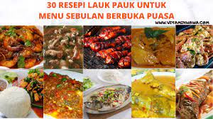 Berikut adalah bocoran menu berbuka puasa yang bisa kamu jadikan sebagai ide usaha makanan di tahun 2020 ! 30 Resepi Menu Sebulan Berbuka Puasa Vitamin Wawa Pengedar Shaklee Aktif